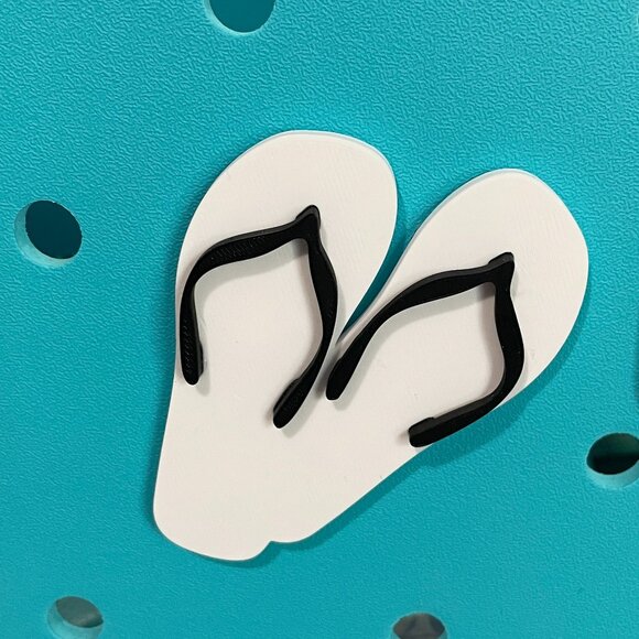 3 Piece Beach-Nautical Themed Bogg Charm Set-Glitzy Girl Bogg Charms - Picture 2 of 4